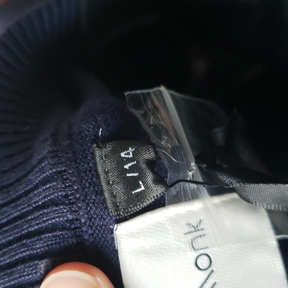 💥4/$20 Modcloth Navy Cropped Cardigan 3/4 sleeve - Picture 6 of 9